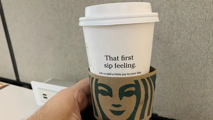 Caramelo Machiatto do Starbucks
