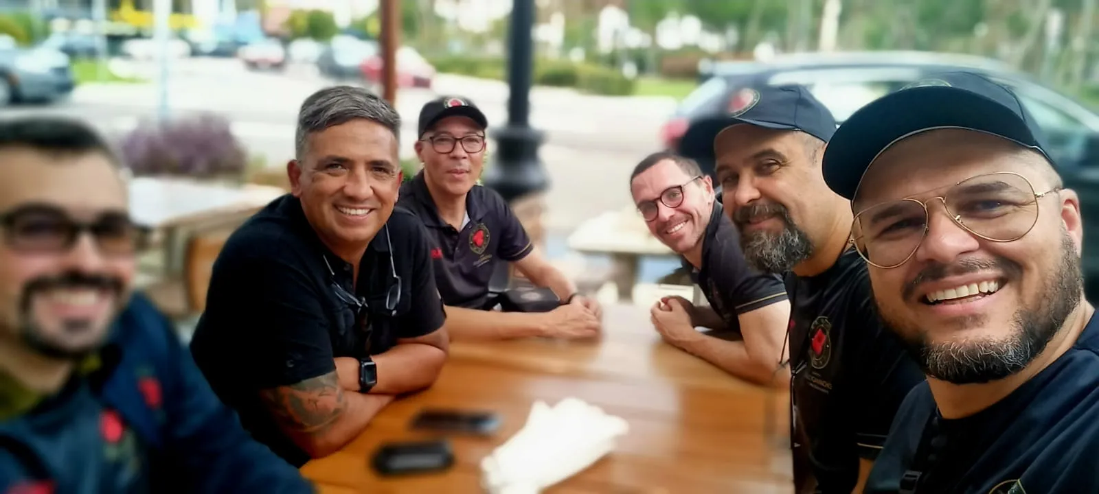 Grupo no primeiro dia