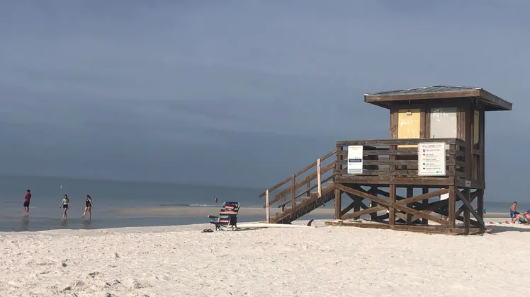 Praia na Flórida