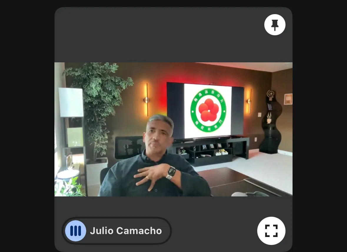 Si Fu durante o III Encontro do Programa de Mestrado
